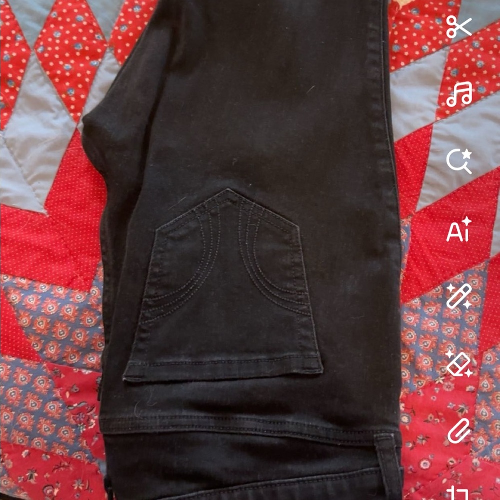 Black Denim Jeans